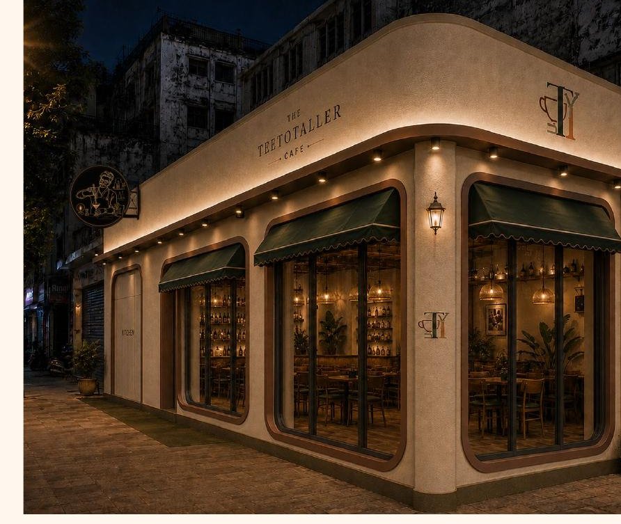 The Teetotaller café exterior